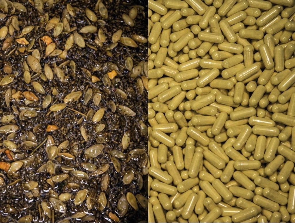 cápsulas-producto natural